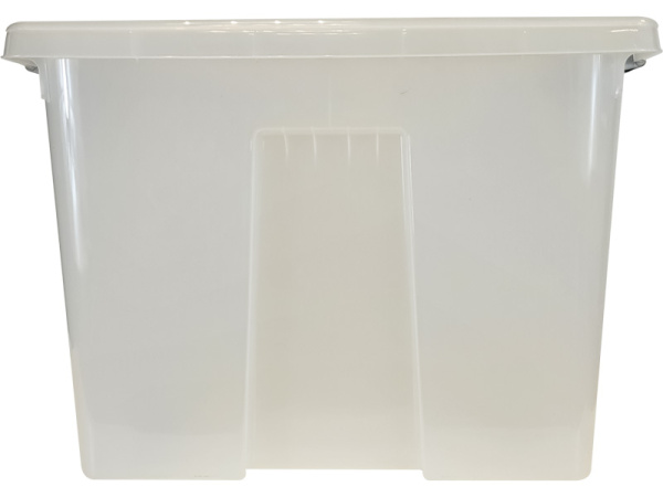 Ящик сплошной 740×565×400 мм, объем 120 л., арт.: Rox Box 120, прозрачный, код: 18714, арт. Rox Box 120