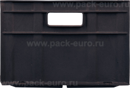 Ящик сплошной 420×420×292 мм, объем 51.51 л., арт.: 309, чёрный, код: 00409, арт. 309