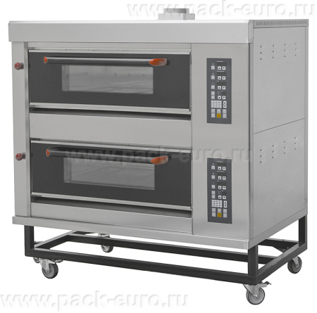 Шкаф пекарский подовый газовый ШЖГ/2 (+400C) (4 противня, с пароувл.), арт. 13086, арт. 13086 от компании Европактрейд