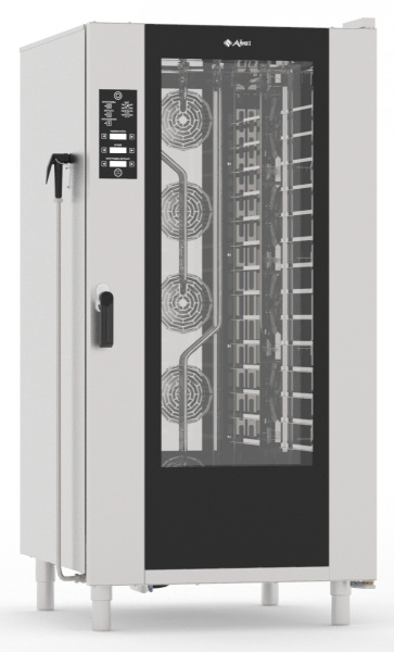 Конвекционная печь КЭП-16, стационарные направляющие на 16 уровней 400х600 мм, 11000027030, арт. 11000027030