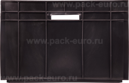 Ящик сплошной 430×345×285 мм, объем 34 л., арт.: 309-1, чёрный, код: 03916, арт. 309-1 ВС