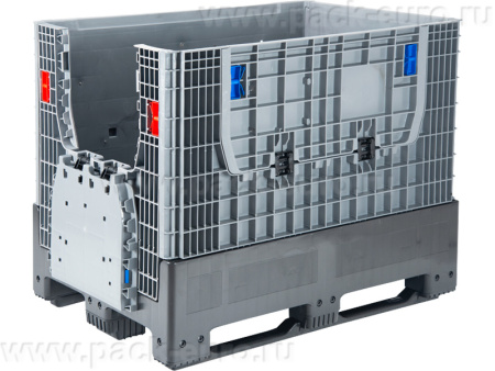 DPF-Box 1208S 1200x800x950 мм сплошной разборный на 3-х полозьях с 2-мя откид. дверцами, арт. DPF-Box 1208 S-S(3) F2, код: 18721, арт. DPF-Box 1208 S-S(3) F2