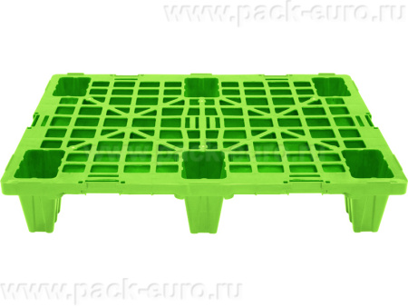 Паллет п/э 800х600х140 перфорированный, на ножках, код: 36335, арт. IR 680 P(2)