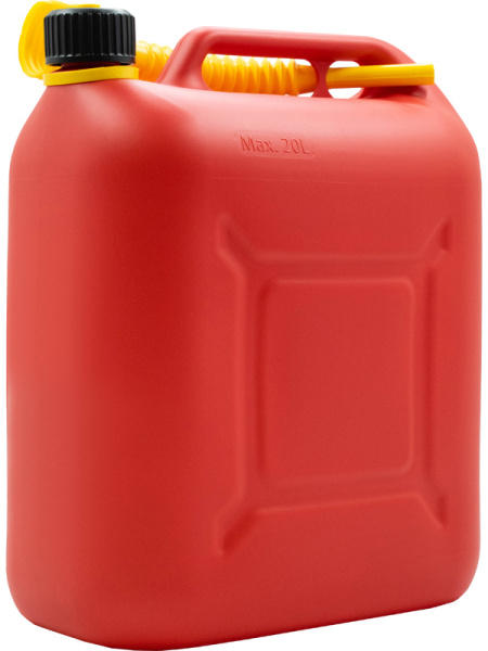 Пластиковая канистра 20 литров, арт. КП-ГСМ 20 красная