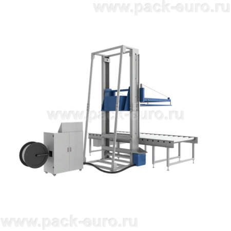 Стреппинг-машина для горизонтальной обвязки паллет PZO GSA-145, автомат