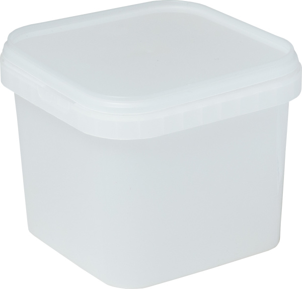 ВЕДРО КВАДРАТНОЕ 1л ВК-2 прозрачное, арт. ВПк 1м ВЕДРО КВАДРАТНОЕ 1л ВК-2 прозрачное, арт. ВПк 1м