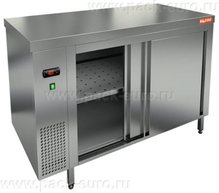 TS 15 GN O (1500x700x850) тепловой стол-купе островной, HICOLD RUS, арт. 287110 от компании Европактрейд