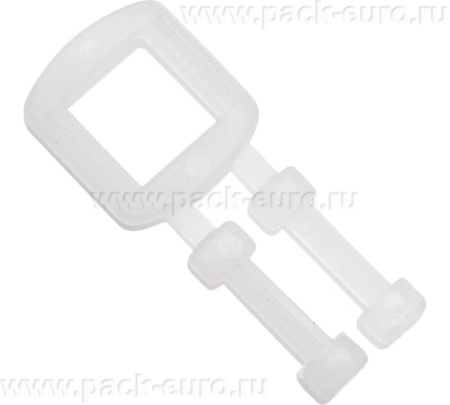 Полипропиленовая пряжка для ПП/ПЭТ ленты 12-15 мм, 1000 шт.