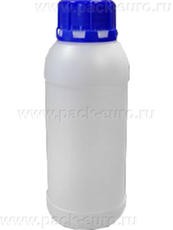 Бутыль 0,5л. круглая, с пробкой  неокрашенный, арт. ПБ 0,5-39