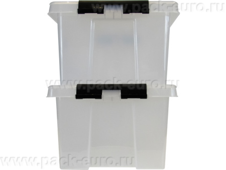 Ящик сплошной 415×300×195 мм, объем 16 л., арт.: Rox Box 16, прозрачный, код: 18704, арт. Rox Box 16