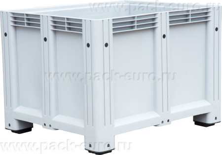 Big Box 1200x1000x850 мм сплошной на ножках, арт. D-Box 1210 S (850) серый, код: 14861, арт. D-Box 1210 S (850) серый