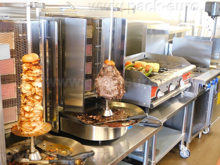 Проект Шаурма | Комплект оборудования для приготовления шаурмы