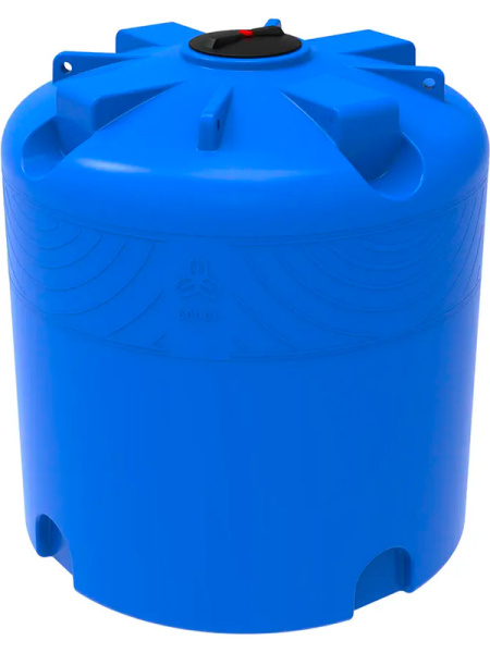 Емкость 6 000л. вертикальная, с крышкой  синий, арт. ТR 6000 Емкость 6 000л. вертикальная, с крышкой  синий, арт. ТR 6000