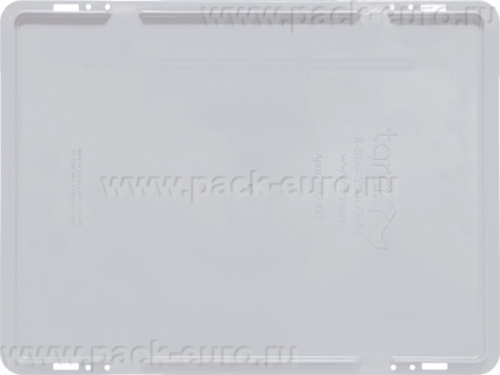 Крышка п/п 400х300 для ящиков цв. синий  (Крышка п/п 400х300 для ящиков цв. серый), арт. 500 KLT, код: 29430, арт. 500 KLT