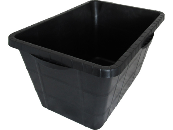 Емкость 30л. строительная, прямоугольная, без крышки, код: 40843, арт. Емкость 30 прямоугол