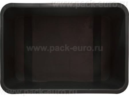 Ящик сплошной 710×500×455 мм, объем 122 л., арт.: 425, чёрный, код: 01615, арт. 425 ВС