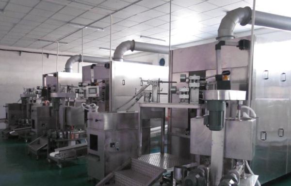 Линия для производства вафельных трубочек с начинкой MARIANNA PJ-1200