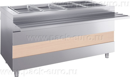 Ривьера-мармит 2-х блюд М2-1500-02-ПО без полок, арт. 312664