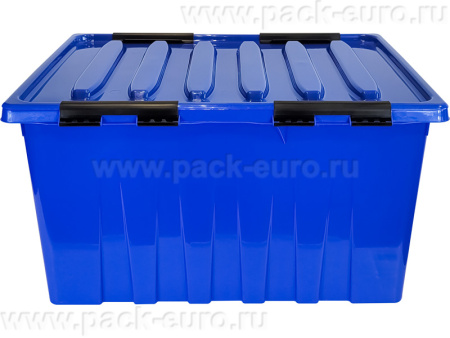 Ящик сплошной 740×565×400 мм, объем 120 л., арт.: Rox Box 120, синий, код: 18715, арт. Rox Box 120