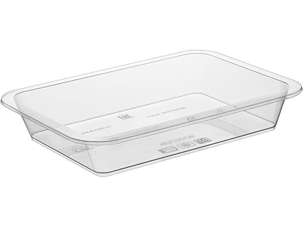 Контейнер п/п 210х148х36 0,73л. прямоугольный, под запайку прозрачный, арт. КН-730мл Контейнер п/п 210х148х36 0,73л. прямоугольный, под запайку прозрачный, арт. КН-730мл