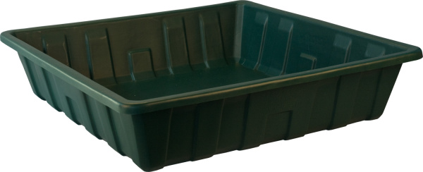 Паллет для отходов 1120х1120х250 мм (250 л) черный, арт. ПдО 250