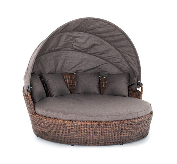 "Стильяно" плетеная кровать круглая, цвет коричневый от компании Европактрейд "Стильяно" плетеная кровать круглая, цвет коричневый от компании Европактрейд