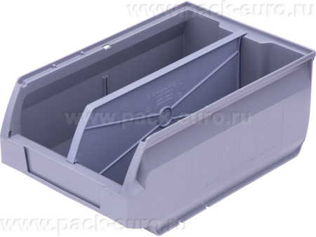 Ящик Milano 350х230х150 PP с перегородкой по длине, код: 39566, арт. 5003-КТ1 ВС