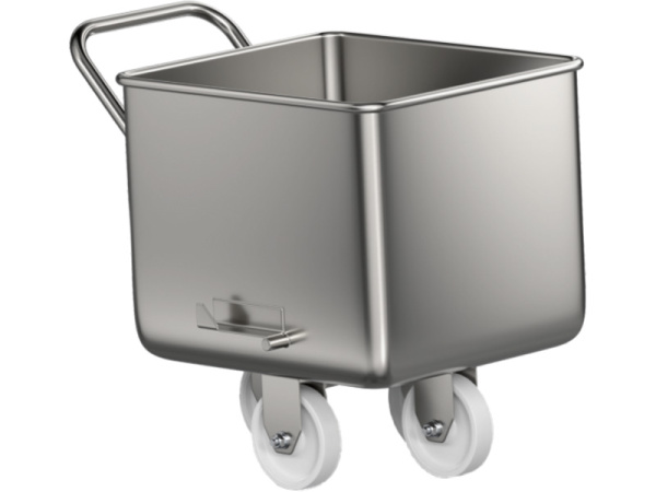 Тележка-чан "Китаянка" (Чебурашка) металл 200л., код: 34372, арт. ТЧ-200-304 Тележка-чан "Китаянка" (Чебурашка) металл 200л., код: 34372, арт. ТЧ-200-304