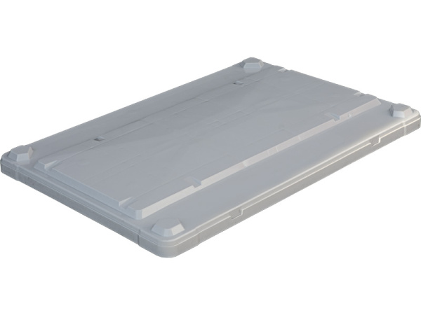 Крышка для BoxPallet 1225х825х80 мм серая, арт. крышка 800