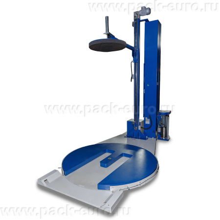 Паллетоупаковщик HL-1650FP с E-платформой NEW (с моторизированной кареткой, с прижимом)
