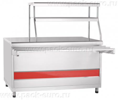 Прилавок ПГН-70КМ-01 вся нерж (1500мм)  210000802015, арт. 21000802015