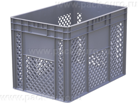 Ящик 600x400x180 без ручек сплошной, код: 32709, арт. 942.01.02.02