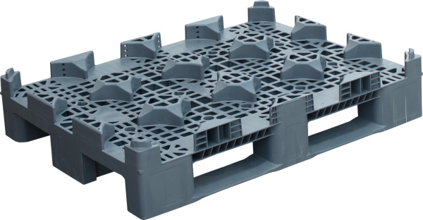 Паллет 1085х812х225 мм для бутылок серый, арт. Bottlepall Паллет 1085х812х225 мм для бутылок серый, арт. Bottlepall