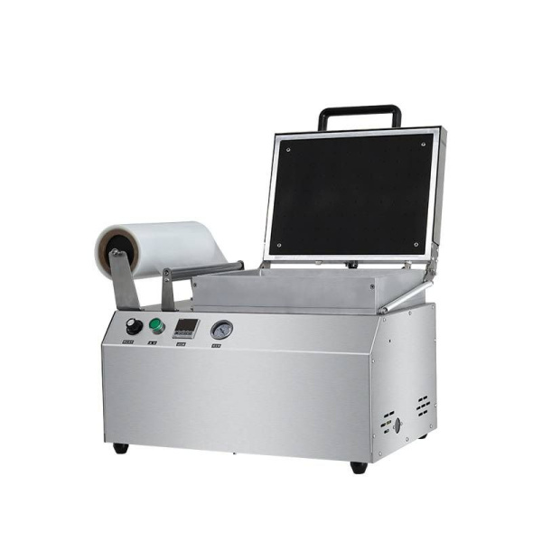 Скин-упаковочная машина HLV-300VST NEW (187*137*75мм, матрица на 2 лотка)