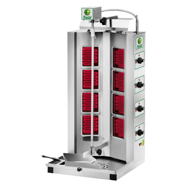 Гриль вертикальный электрический GYR 80, FIMAR, арт. GYR 80/GYR80405T от компании Европактрейд