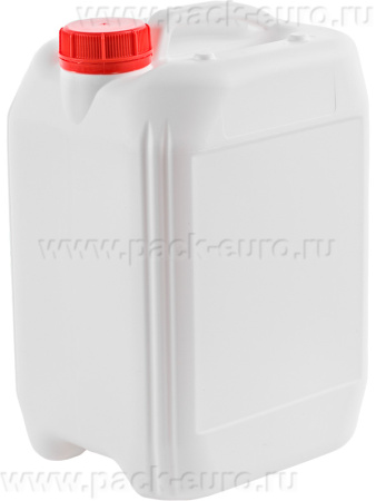 Канистра п/э 9,2 л. натур. 220х185х315 штабелир. с пробкой, арт. КП 9,2