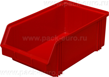 Ящик 400х230х150  красный, арт. 7963