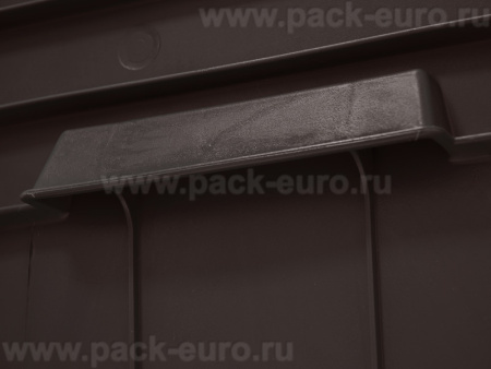 Ящик сплошной 710×500×455 мм, объем 122 л., арт.: 425, чёрный, код: 01615, арт. 425 ВС