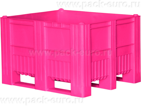 Big Box 1200х1000х740 мм сплошной на полозьях, код: 33952, арт. C-Box 1210 S (740) розовый