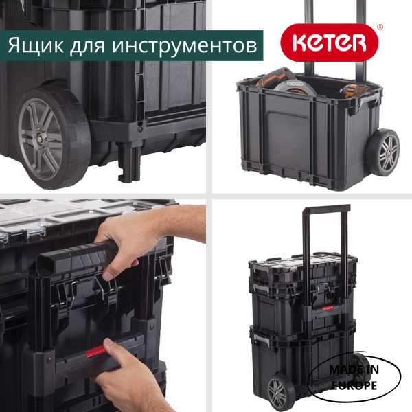 Ящик для инструментов Коннект Ролинг Систем (SMART ROLLING WORKSHOP SET)