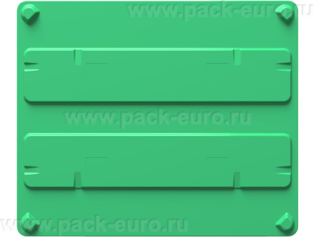 Крышка для бокса 1200x1000 КРАТОС, код: 40887, арт. KRSL 1210 зелёная