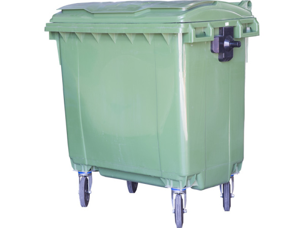 Мусорный контейнер 770л.  зелёный., арт. MGBG-770 зеленый Мусорный контейнер 770л.  зелёный., арт. MGBG-770 зеленый